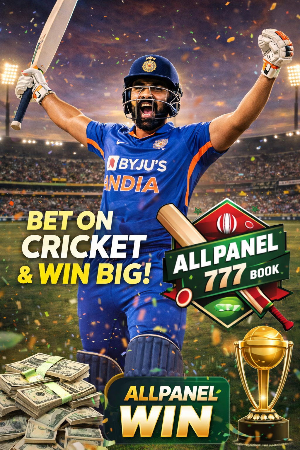 Secure Online Cricket ID Dashboard