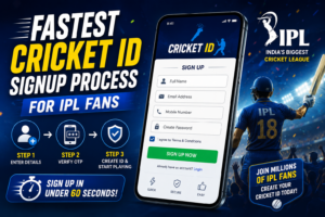 cricket id signup